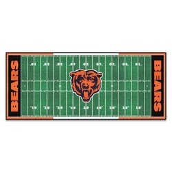 Chicago Bears Football Field Runner Rug