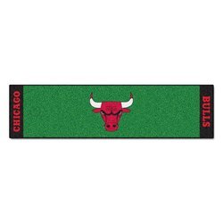 Chicago Bulls Golf Putting Green Mat