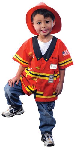 Child Fire Chief Costume
