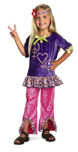 Child Hippie Girl Costume