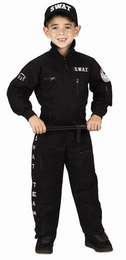 Child SWAT Suit Costume