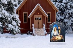 Christmas Nativity Outdoor Yard Sign