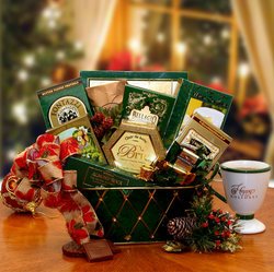 Christmas Trimmings Holiday Gift Basket