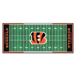 Cincinnati Bengals Football Field Runner Rug