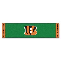 Cincinnati Bengals Golf Putting Green Mat