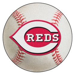 Cincinnati Reds Baseball Rug