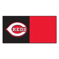 Cincinnati Reds Carpet Tiles