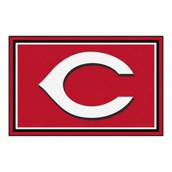 Cincinnati Reds Floor Rug - 4x6