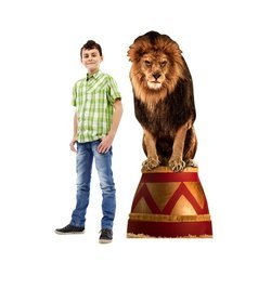 Circus Lion Cardboard Cutout