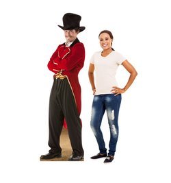 Circus Ring Master Cardboard Cutout