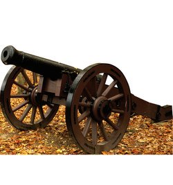 Civil War Cannon Cardboard Cutout