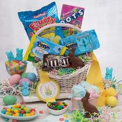Classic Easter Bunny Gift Basket