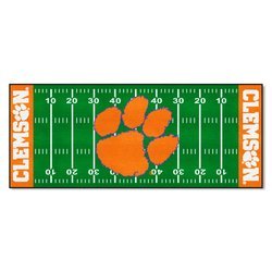 Clemson University Football Field Runner Rug