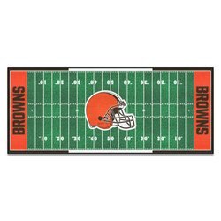 Cleveland Browns Football Field Runner Rug