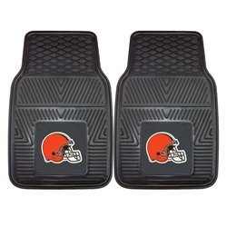 Cleveland Browns Heavy Duty Car Mat Set