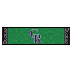 Colorado Rockies Golf Putting Green Mat