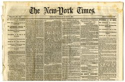 Complete Original Historic Newspaper - Civil War