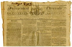 Complete Original Historic Newspaper - John Adams