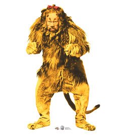 Cowardly Lion Wizard of Oz 75th Anniversary Cardboard Standee