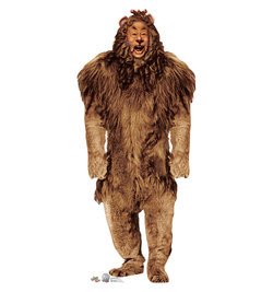 Cowardly Lion Wizard of Oz 75th Anniversary Cardboard Cutout