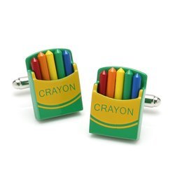 Crayon Box Cufflinks