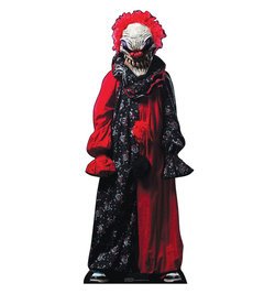 Creepy Clown Cardboard Cutout