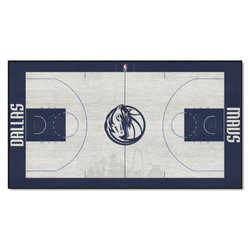 Dallas Mavericks Basketball Large Court Runner Rug