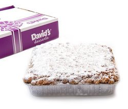 David's Cookies Original Crumb Cake Tray