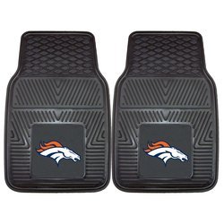 Denver Broncos Heavy Duty Car Mat Set