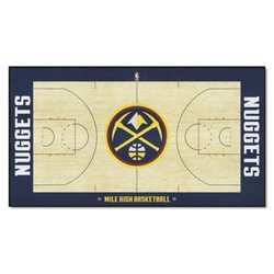 Denver Nuggets Basketball Large Court Runner Rug