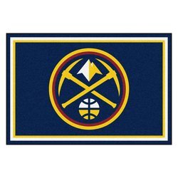 Denver Nuggets Floor Rug - 5x8