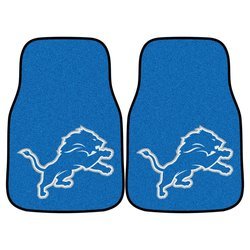 Detroit Lions Car Mat Set