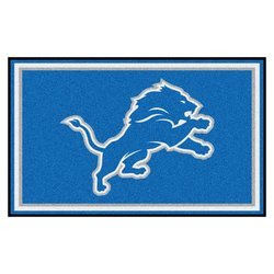 Detroit Lions Floor Rug - 4x6