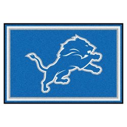 Detroit Lions Floor Rug - 5x8