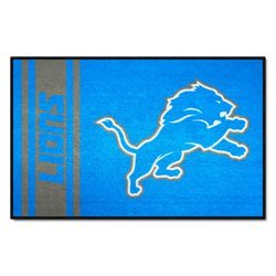 Detroit Lions Rug - Uniform Inspired Logo