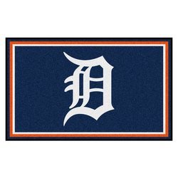 Detroit Tigers Floor Rug - 4x6