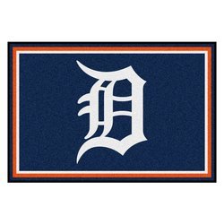 Detroit Tigers Floor Rug - 5x8