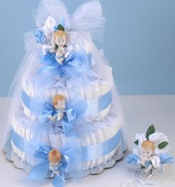 Diaper Cake Delight-Blue