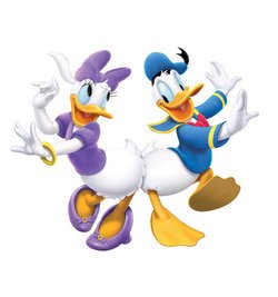 Donald & Daisy Dancing Cardboard Cutout