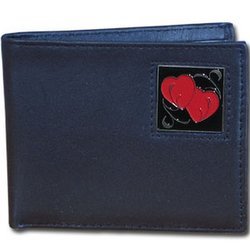Double Heart Bi-fold Wallet