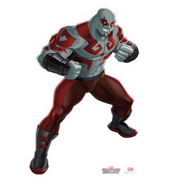 Drax Animated Guardians of the Galaxy Cardboard Cutout