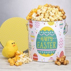 Easter Popcorn Tin - People's Choice 1 Gallon