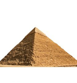 Egyptian Pyramid of Chephren Cardboard Cutout
