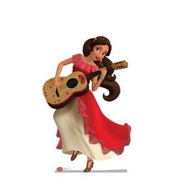 Elena of Avalor with Guitar Disney Cardboard Cutout