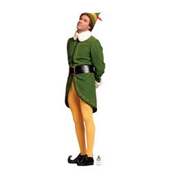 Elf Concerned Will Ferrell Elf Cardboard Cutout