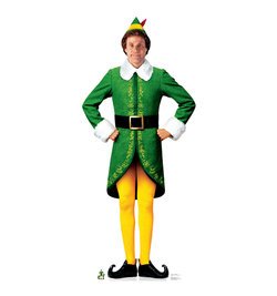 Elf Will Ferrell Elf Cardboard Cutout