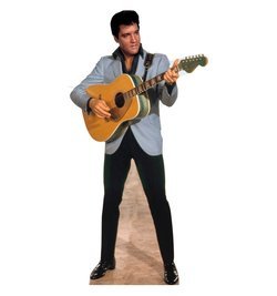 Elvis Light Blue Jacket Cardboard Cutout