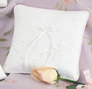 Embroidered Tulip Collection Ring Pillow