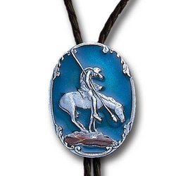 End Of The Trail Bolo Tie