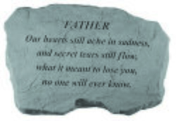 FATHER Our hearts still ache Memorial Stone